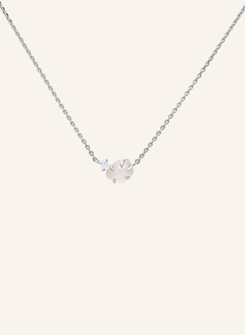 Vieri Kette Wolke Milchquarz Brillant silber von VIERI