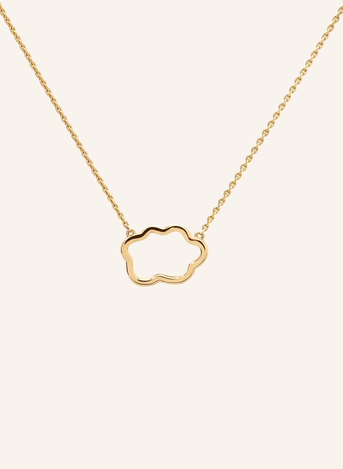 Vieri Kette Wolke Silhouette Gold gold von VIERI