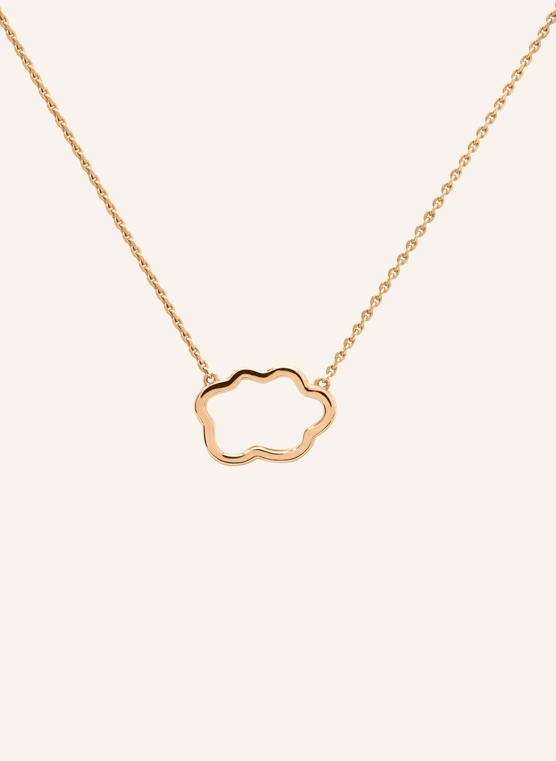 Vieri Kette Wolke Silhouette Gold rosegold von VIERI