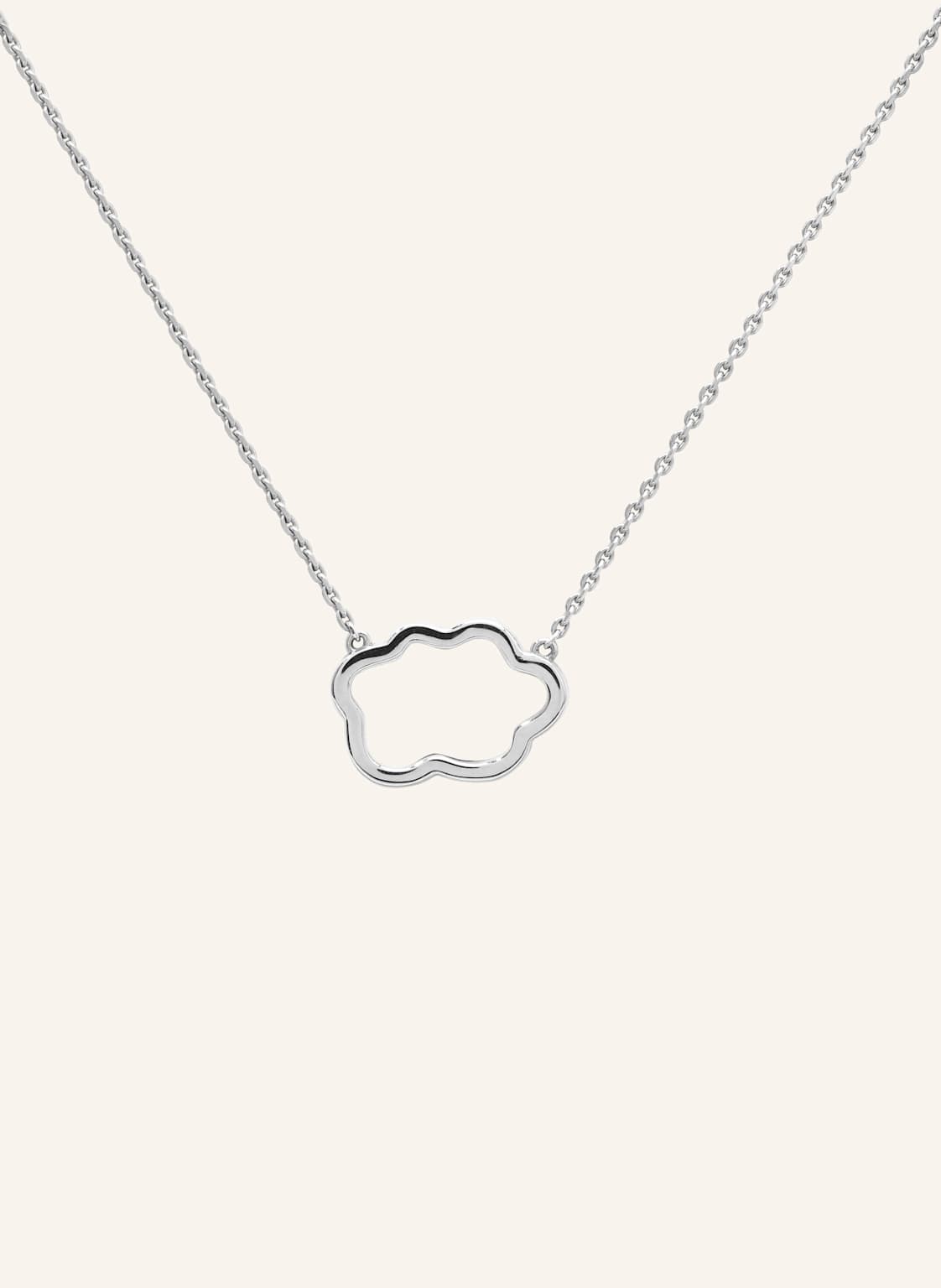 Vieri Kette Wolke Silhouette Gold silber von VIERI