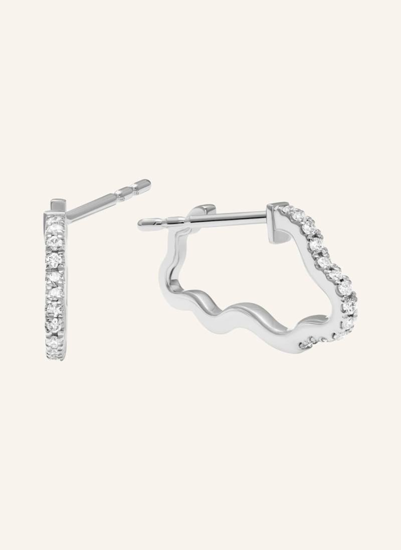 Vieri Ohrring Wolken Brillanten Pavé Klein silber von VIERI