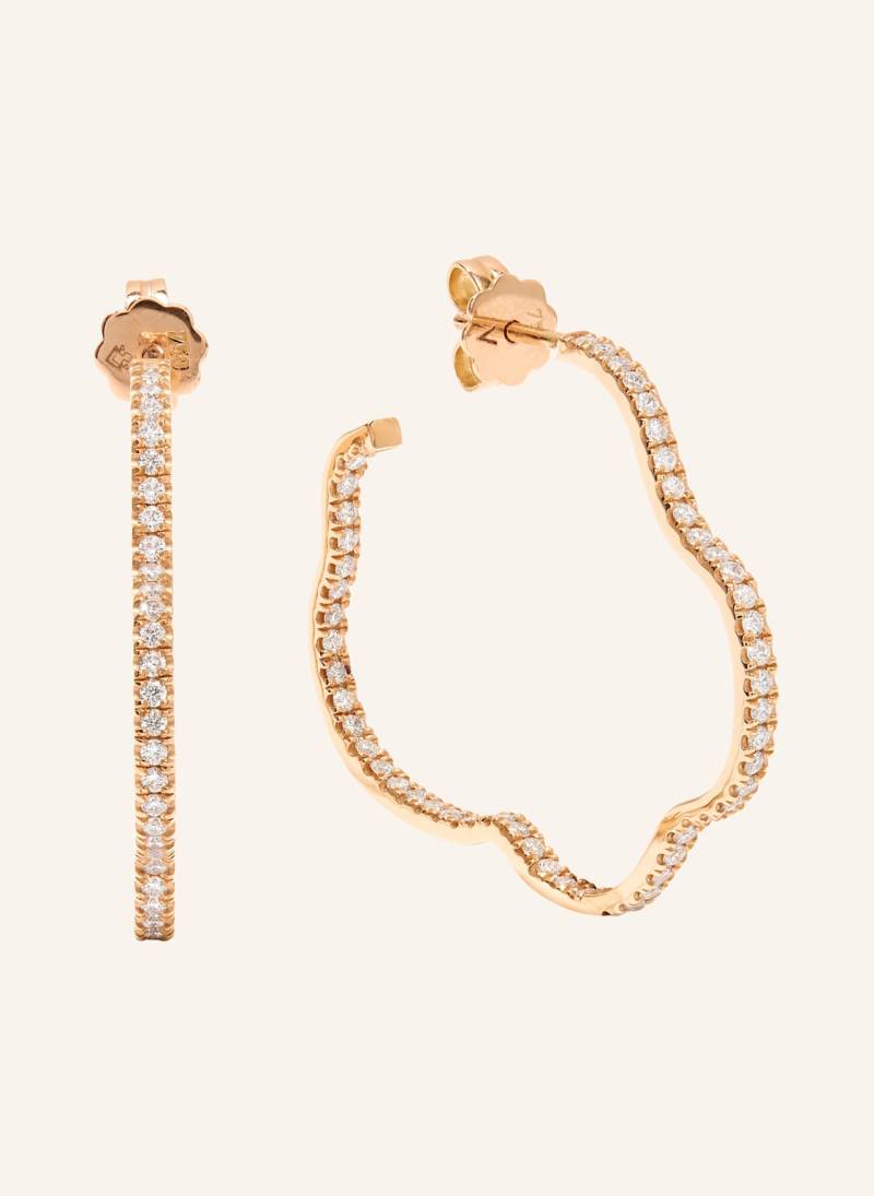 Vieri Ohrring Wolken Brillanten Pavé rosegold von VIERI