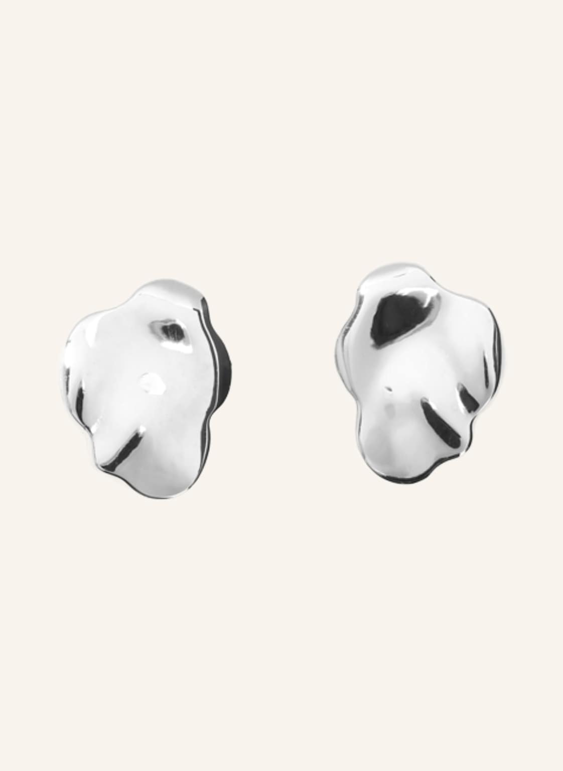 Vieri Ohrstecker Wolke Gold silber von VIERI