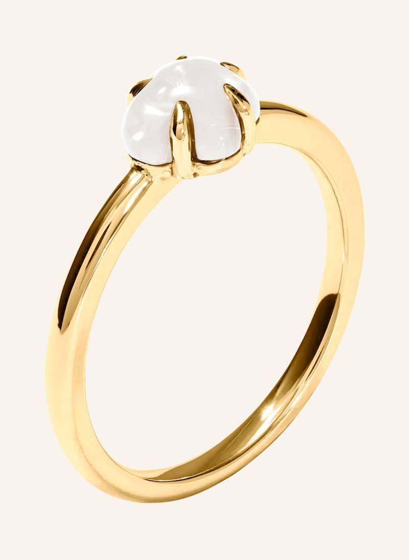 Vieri Ring Wolke Milchquarz Mittelgroß gold von VIERI
