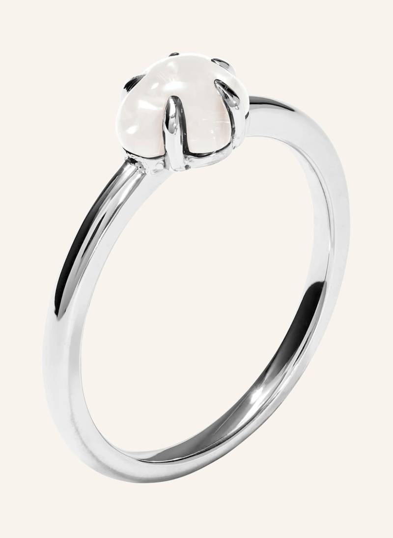 Vieri Ring Wolke Milchquarz Mittelgroß silber von VIERI