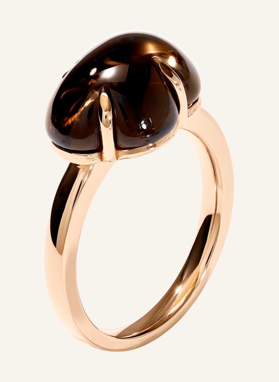 Vieri Ring Wolke Rauchquarz rosegold von VIERI