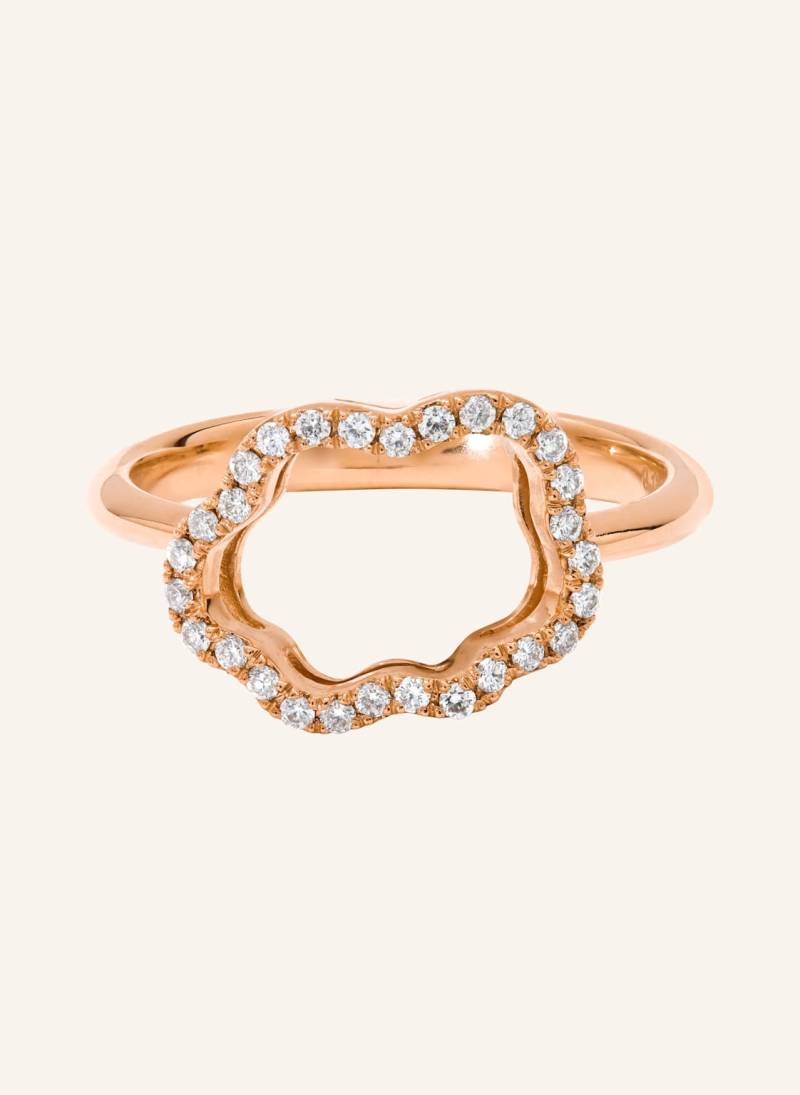 Vieri Ring Wolke Silhouette Brillanten rosegold von VIERI