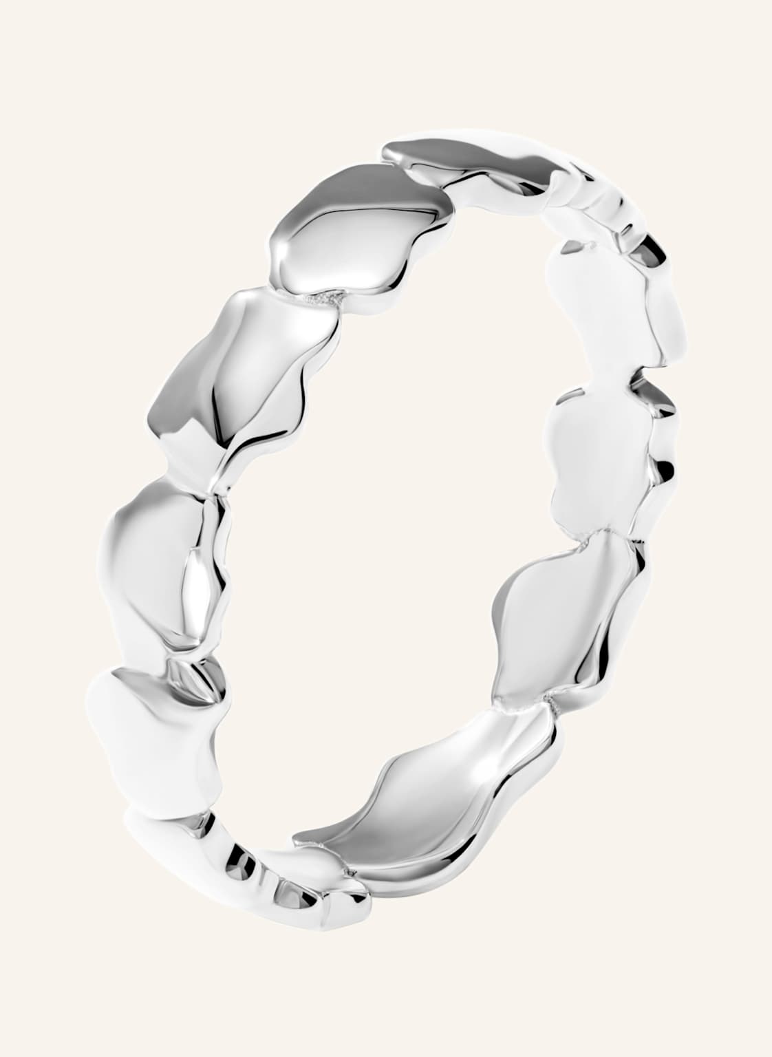 Vieri Ring Wolken Silhouetten Markant silber von VIERI