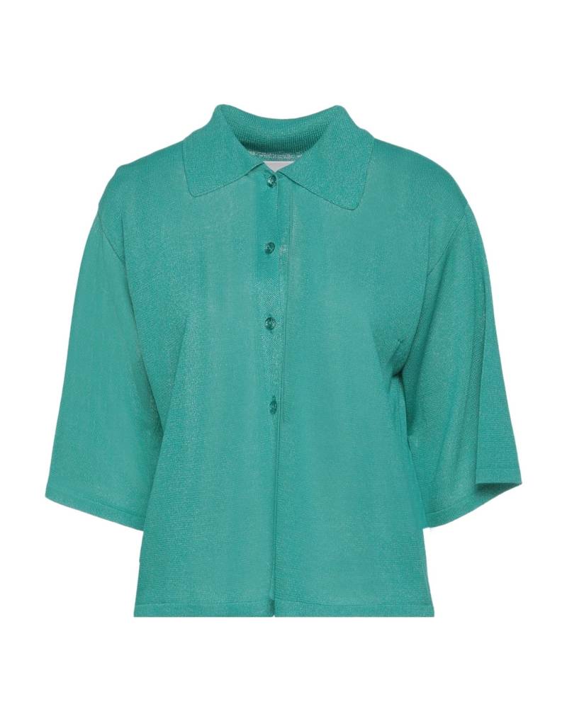 VIKI-AND Strickjacke Damen Smaragdgrün von VIKI-AND