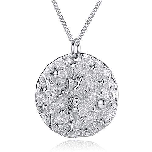 VIKI LYNN Damen Mädchen 925 Sterling Silber Sternzeichen-Anhänger Halskette von VIKI LYNN