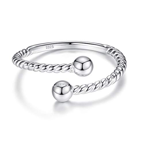 VIKI LYNN Zehenringe Sterling Silber 925 einstellbare Heckring Verstellbarer Midi-Gelenk-Knöchelring Geschenk für Frauen Damen von VIKI LYNN
