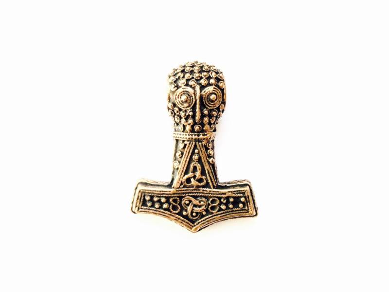 Filigraner Thorshammer Aus Öland Viking Kristall Anhänger Bronze Filigraner Thorshammer Aus Öland Viking Kristall Anhänger Bronze von VIKINGKRISTALL
