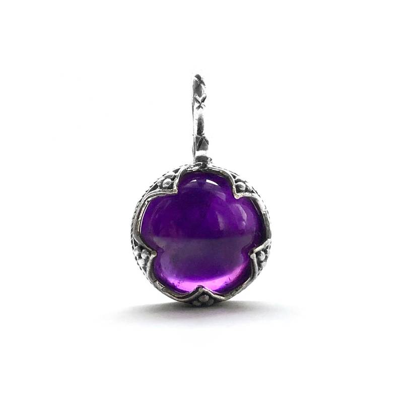 Gotland Kugel Anhänger - Amethyst Und Silber | Handgefertigt Von Viking Kristall Gotland Kugel Anhänger - Amethyst Und Silber | Handgefertigt Von Viking Kristall von VIKINGKRISTALL