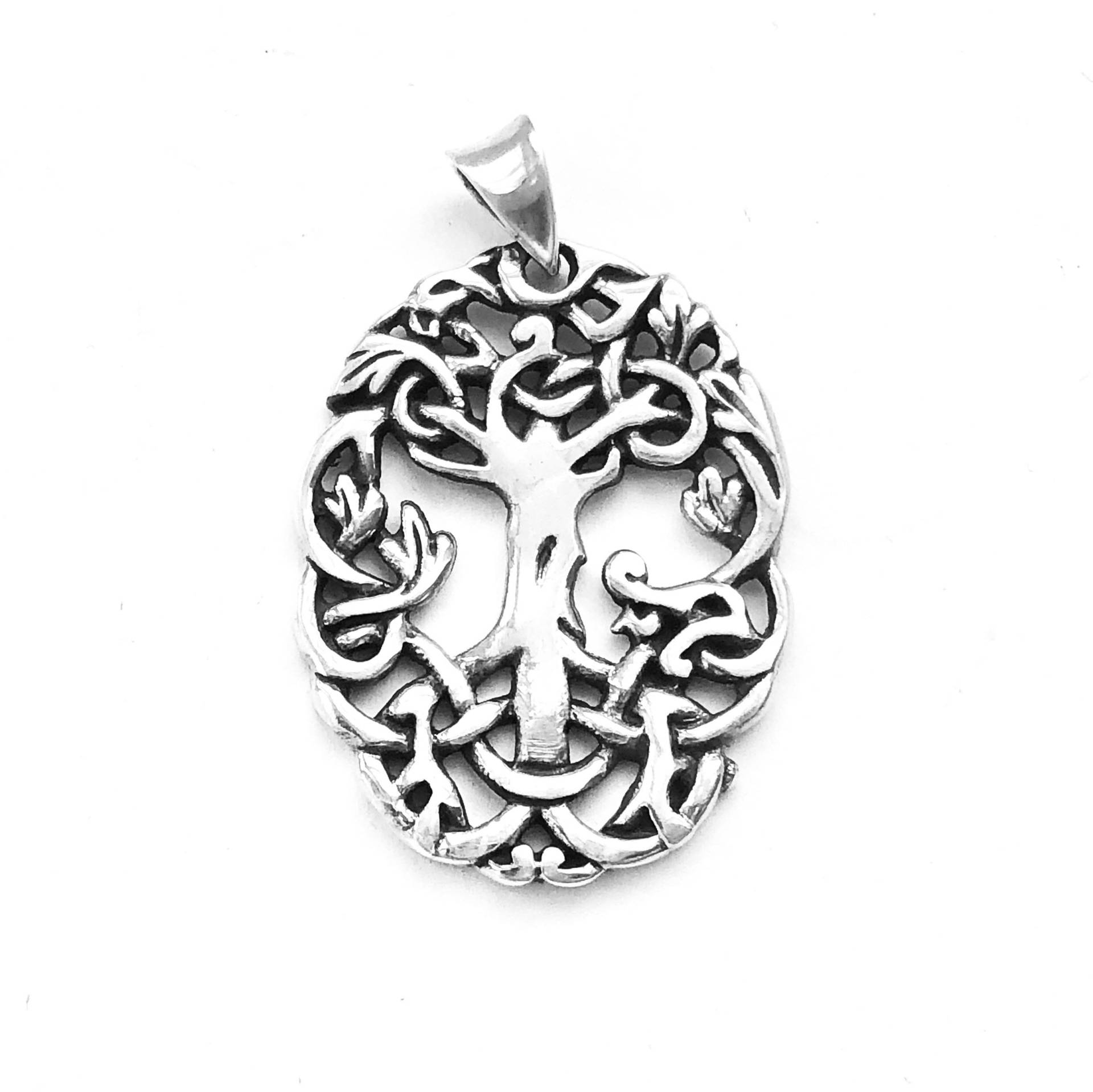 Kai's Lebensbaum Silber | Von Viking Kristall von VIKINGKRISTALL
