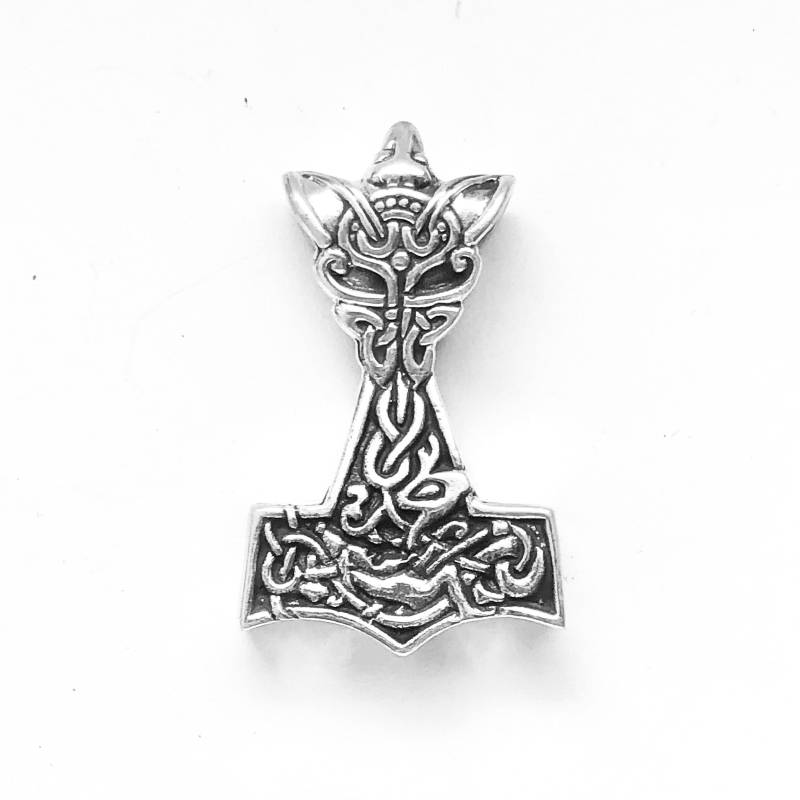 Kai's Wolf Hammer Silber | Von Viking Kristall Kai's Wolf Hammer Silber | Von Viking Kristall von VIKINGKRISTALL