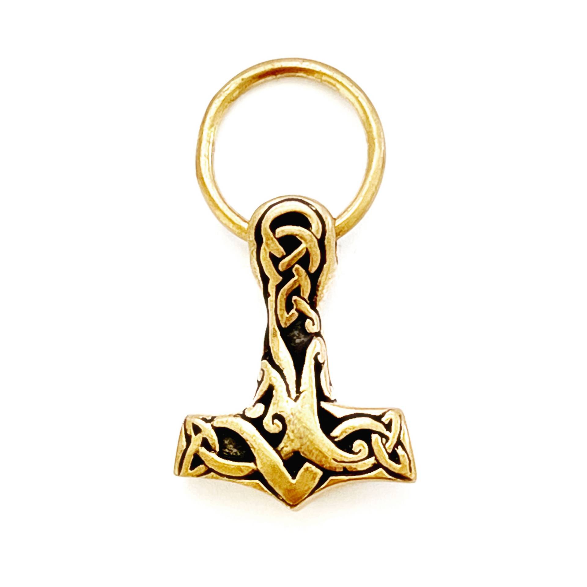 Mittlere Kai's Hammer Urnes Bronze | Hergestellt Von Wikinger Kristall von VIKINGKRISTALL