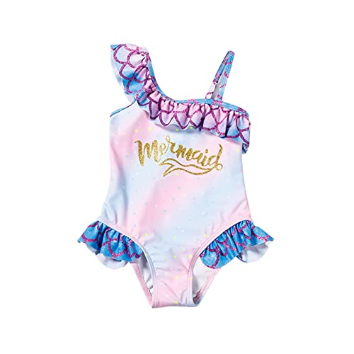 VIKITA Mädchen Badeanzug Bikinis Kinder Schwimmanzug Badebekleidung SM011 10T von VIKITA