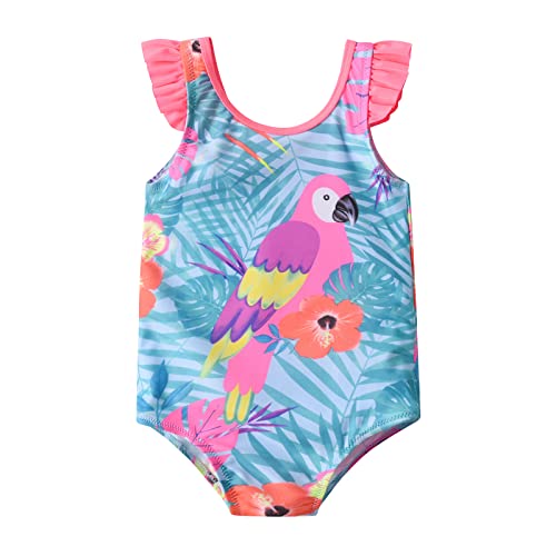 VIKITA Mädchen Badeanzug Bikinis Kinder Schwimmanzug Badebekleidung SM012 10T von VIKITA