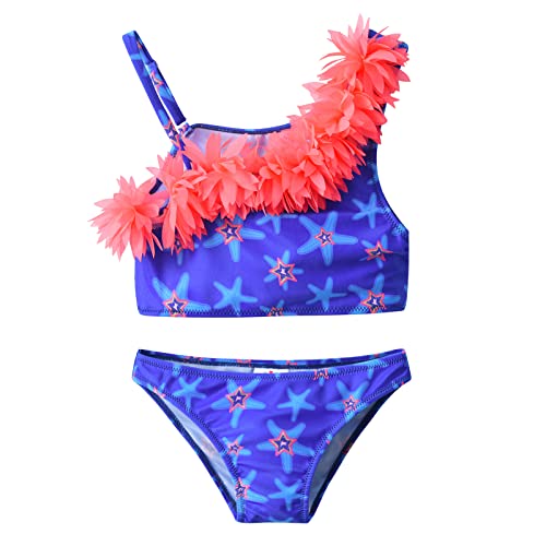 VIKITA Mädchen Badeanzug Bikinis Kinder Schwimmanzug Badebekleidung SM024 6T von VIKITA