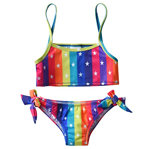 VIKITA Mädchen Badeanzug Bikinis Kinder Schwimmanzug Badebekleidung SM027 10T von VIKITA