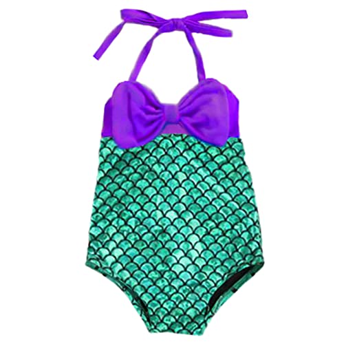 VIKITA Mädchen Badeanzug Bikinis Kinder Schwimmanzug Badebekleidung SM028 6T von VIKITA