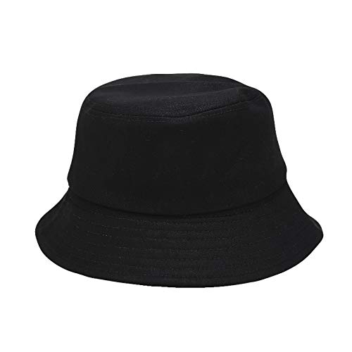 VIKMKM Bestickt Persönlichkeit Fischerhüte Bucket Hat Faltbar Anglerhut Freizeit Herren Damen, Baumwolle von VIKMKM