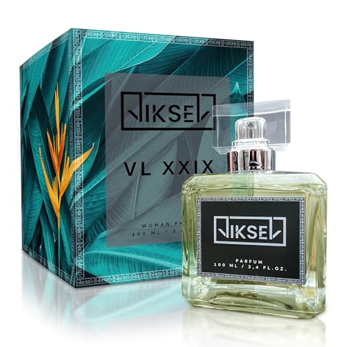 Viksel Parfum Damen - Amber Floral Duft (Rose, Vanille, Kakao, Ambrette, Kräuter, Zitrone, Bergamotte, Birne) VL XXIX,100ml von VIKSEL