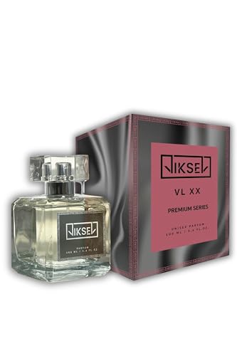 Viksel Damen und Herren Parfüm - Marken Parfüm Unisex (Safran, Jasmin, Amberholz, Ambergris, Tannenharz, Zeder) VL XX,100ml von VIKSEL