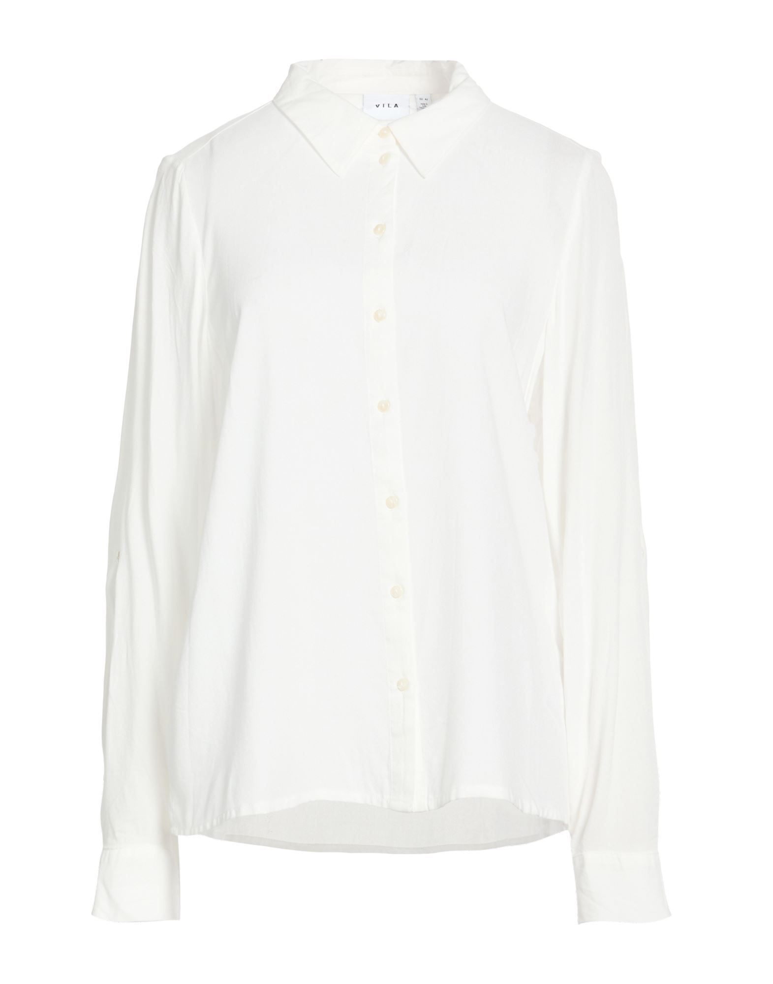 VILA Hemd Damen Elfenbein von VILA