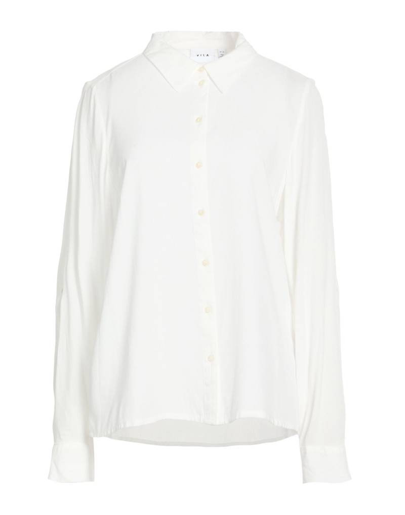 VILA Hemd Damen Elfenbein von VILA