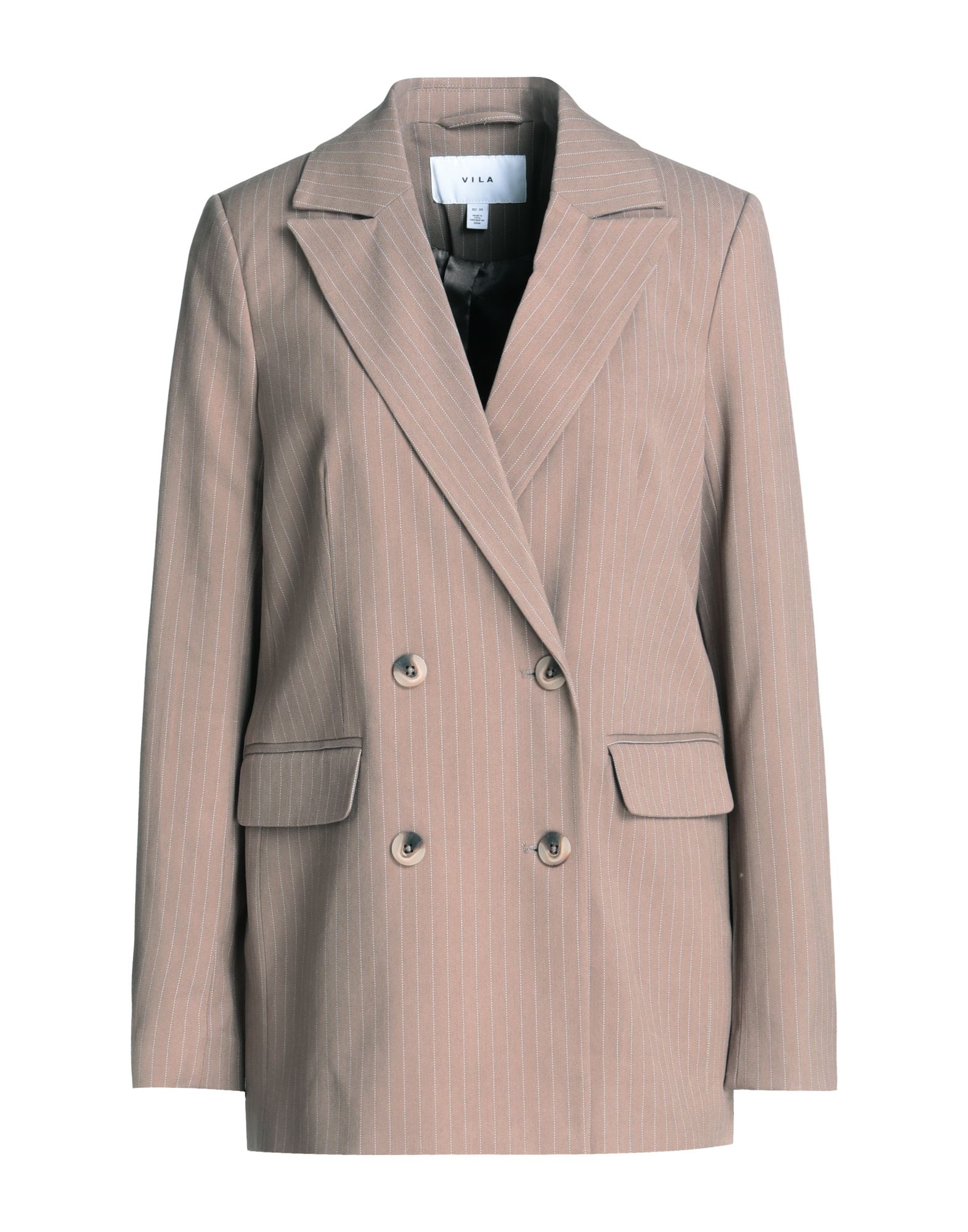 VILA Blazer Damen Hellbraun von VILA