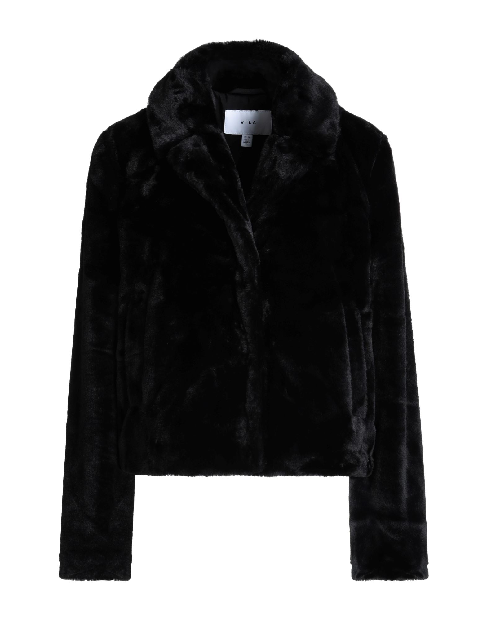 VILA Shearling- & Kunstfell Damen Schwarz von VILA