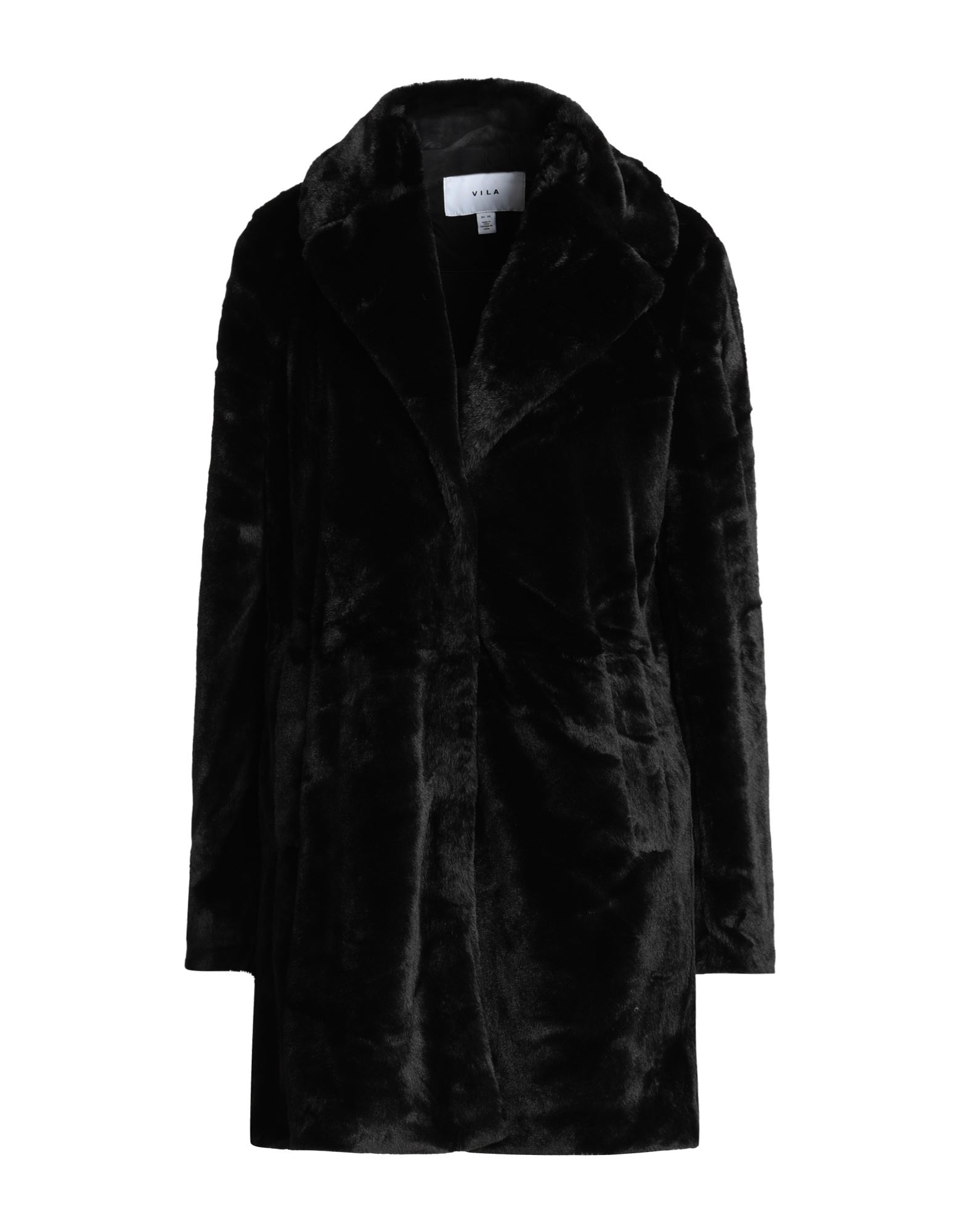 VILA Shearling- & Kunstfell Damen Schwarz von VILA