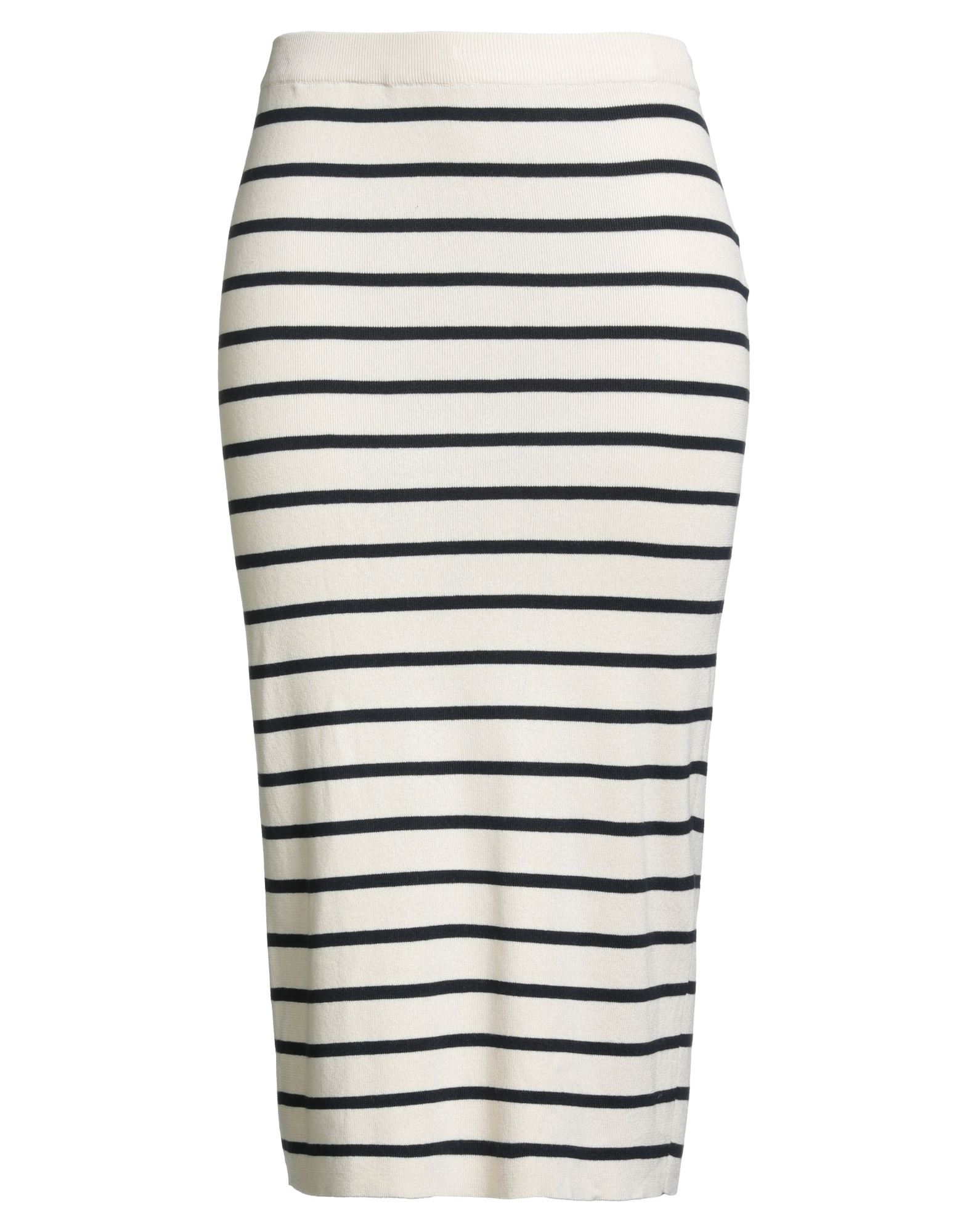 VILA Midi-rock Damen Elfenbein von VILA