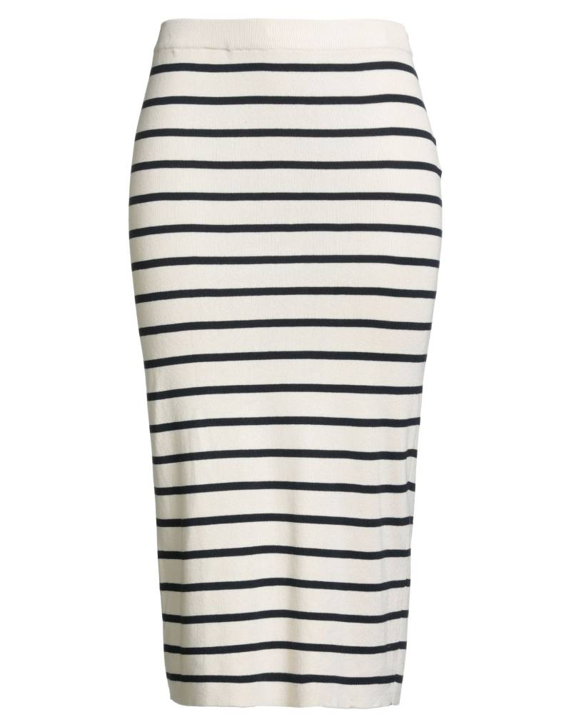 VILA Midi-rock Damen Elfenbein von VILA