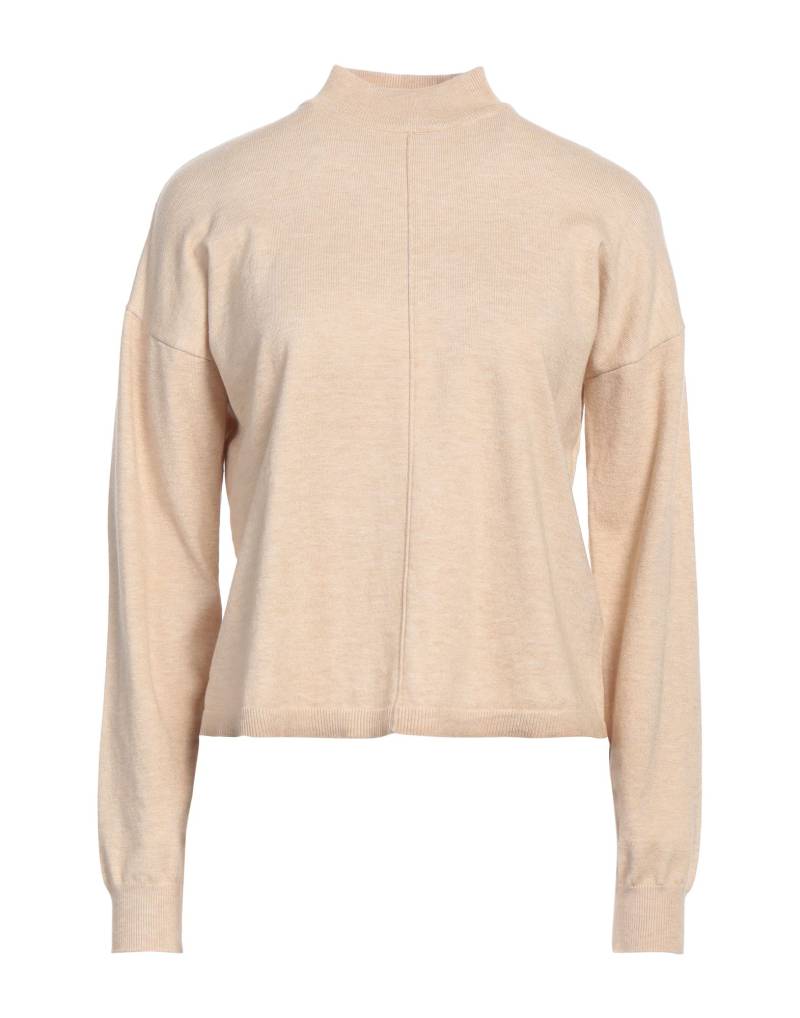 VILA Rollkragenpullover Damen Beige von VILA