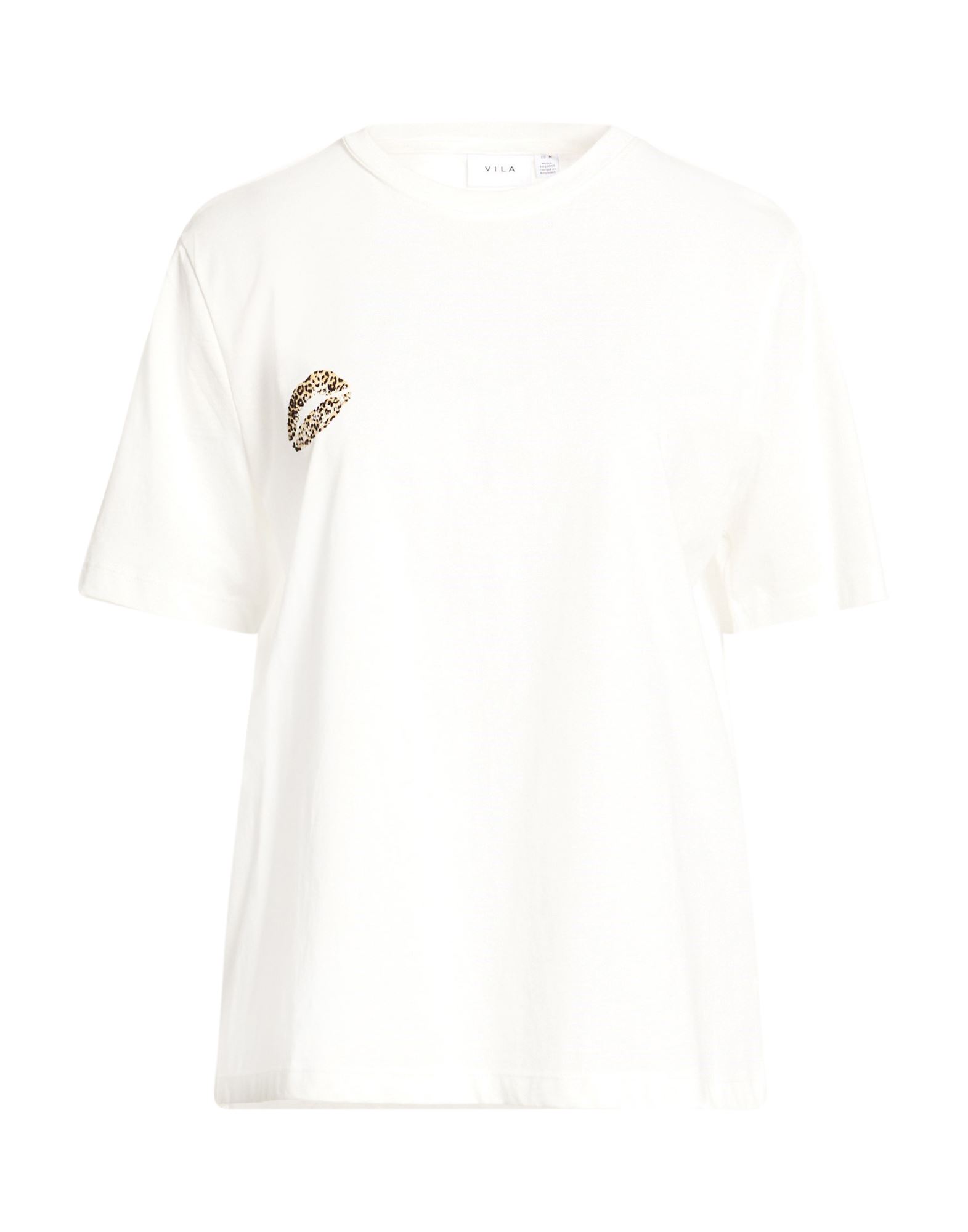 VILA T-shirts Damen Weiß von VILA