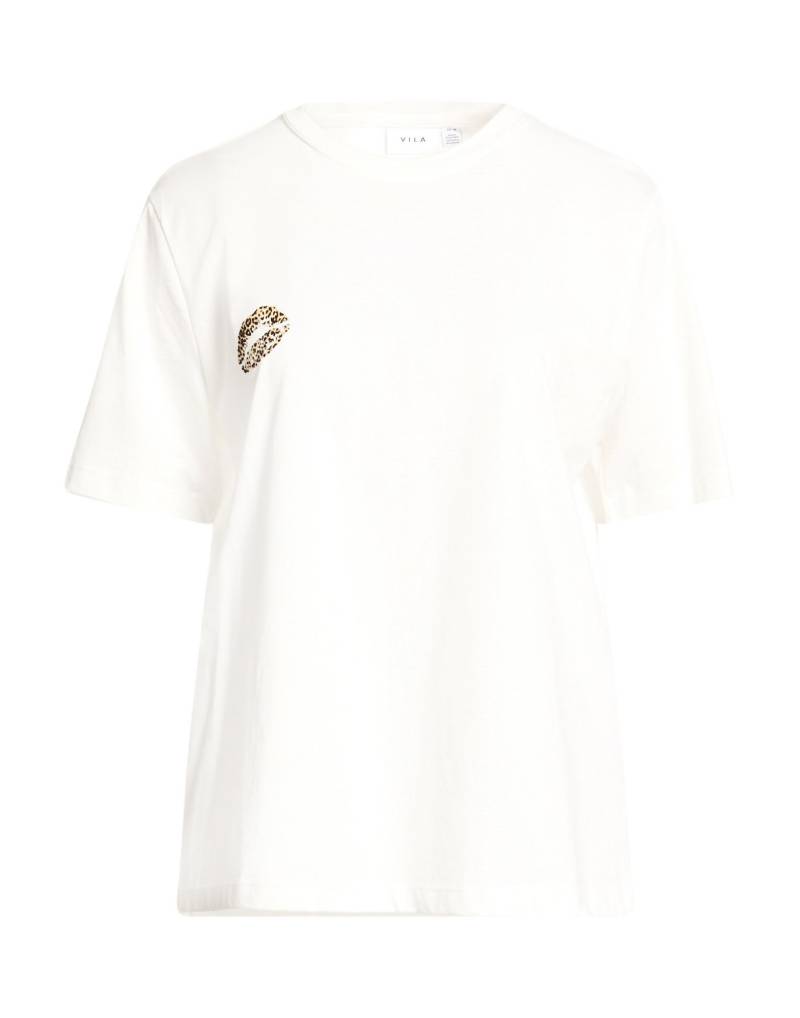 VILA T-shirts Damen Weiß von VILA