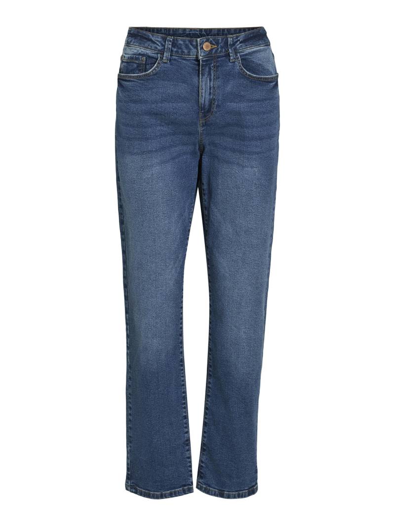 VILA - VIALICE JO MBD RW STRAIGHT JEANS-NOOS medium blue denim - Gr. - 36/30 von VILA