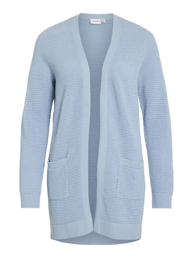 VILA - VIDALO L/S KNIT CARDIGAN- NOOS kentucky blue - Gr. - XL von VILA