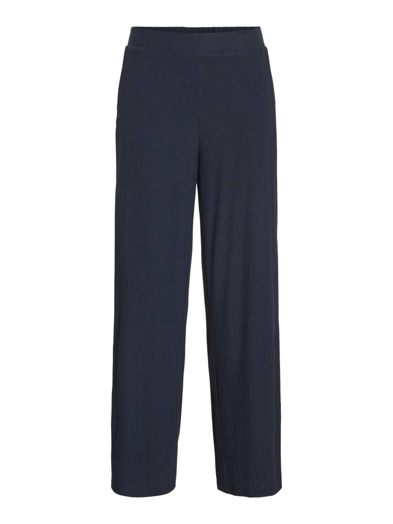 VILA - VIDIMITA HW WIDE PANTS/R navy blazer - Gr. - S von VILA