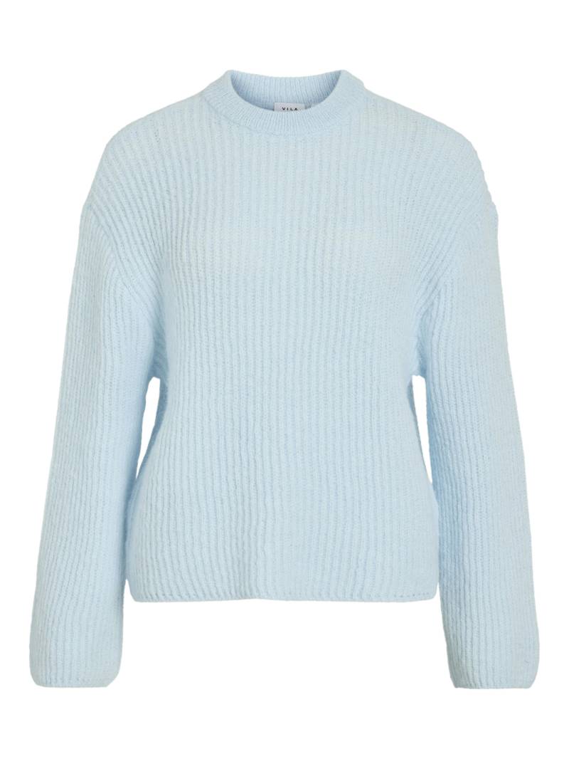 VILA - VIELLIS O-NECK L/S KNIT PULLOVER/R - Gr. - XL von VILA