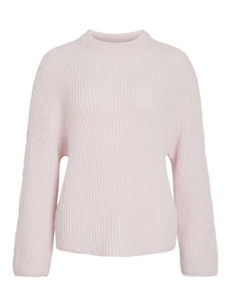 VILA - VIELLIS O-NECK L/S KNIT PULLOVER/R cherry blossom - Gr. - XL von VILA