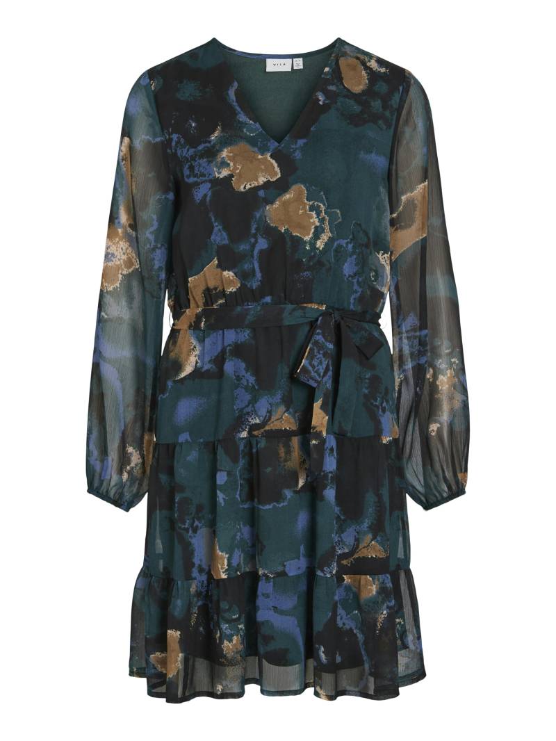 VILA - VIFALIA MIA SHORT DRESS/PB scarab - Gr. - 34 von VILA