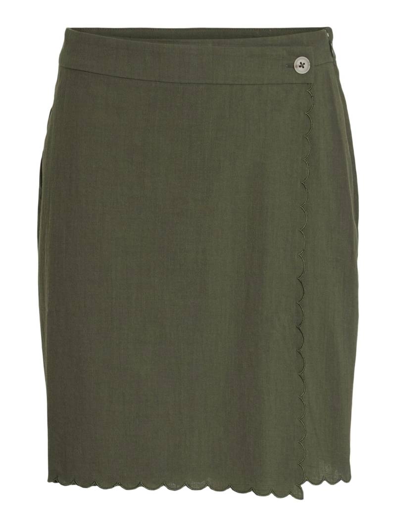 VILA - VIFERNANDA HW SHORT SKIRT deep depths - Gr. - 36 von VILA