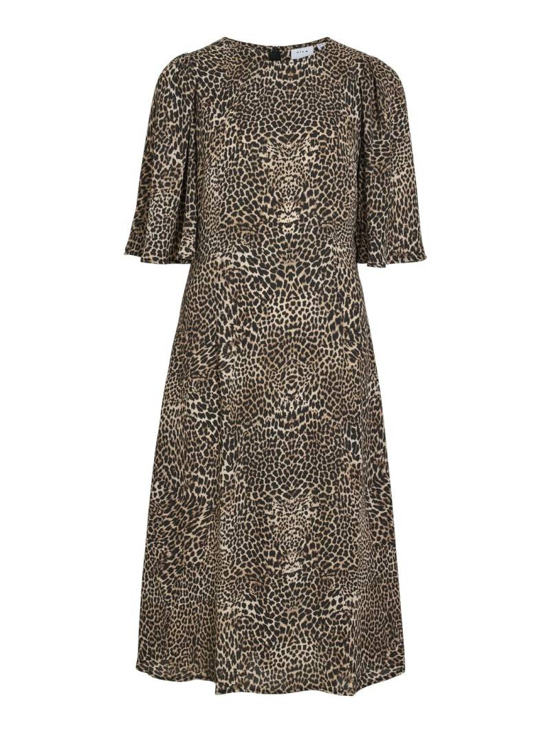 VILA - VILEILA 2/4 MIDI DRESS black - Gr. - 36 von VILA