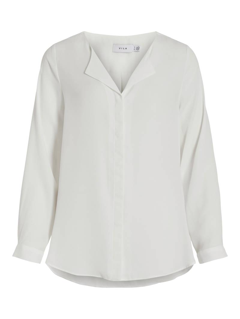VILA - VILUCY L/S SHIRT - NOOS snow white - Gr. - XS von VILA