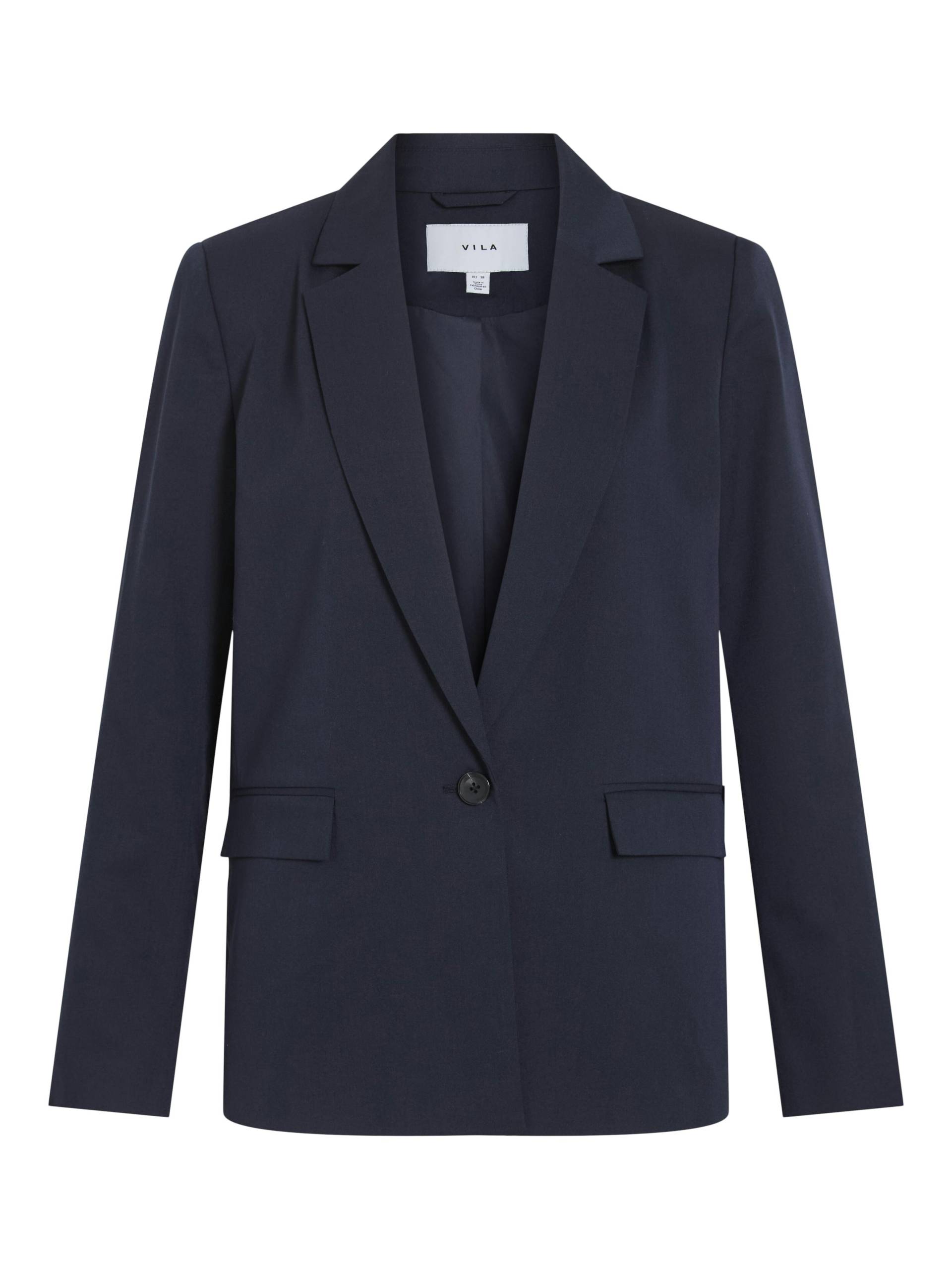VILA - VIMERLE L/S BLAZER navy blazer - Gr. - 36 von VILA