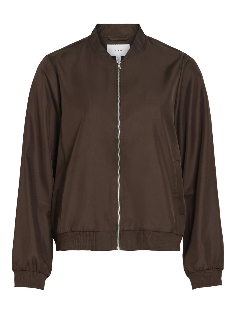 VILA - VIPAPAYA L/S BOMBER JACKET - NOOS coffee bean - Gr. - 40 von VILA