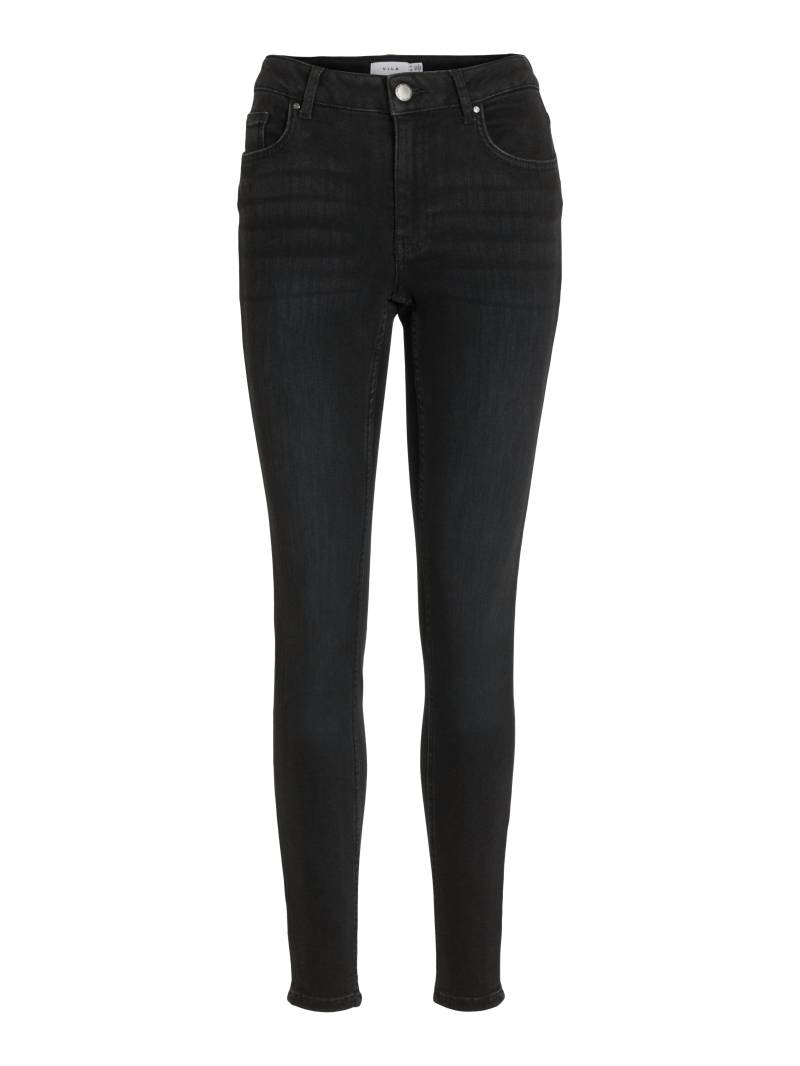 VILA - VISARAH WU01 RW SKINNY JEANS - NOOS black denim von VILA